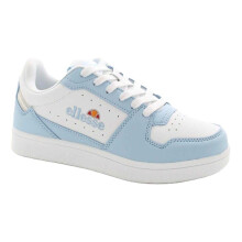 (3 UK, White/Skyblue Washed) Ellesse Womens/Ladies Nole Athletic Trainers