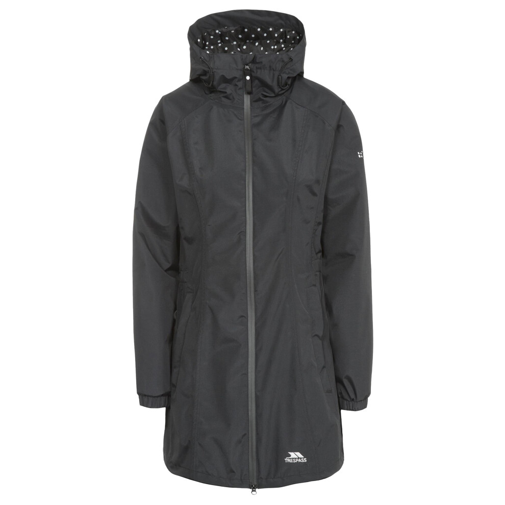 Trespass (Xxs, Black) Womens/Ladies Waterproof Shell Jacket