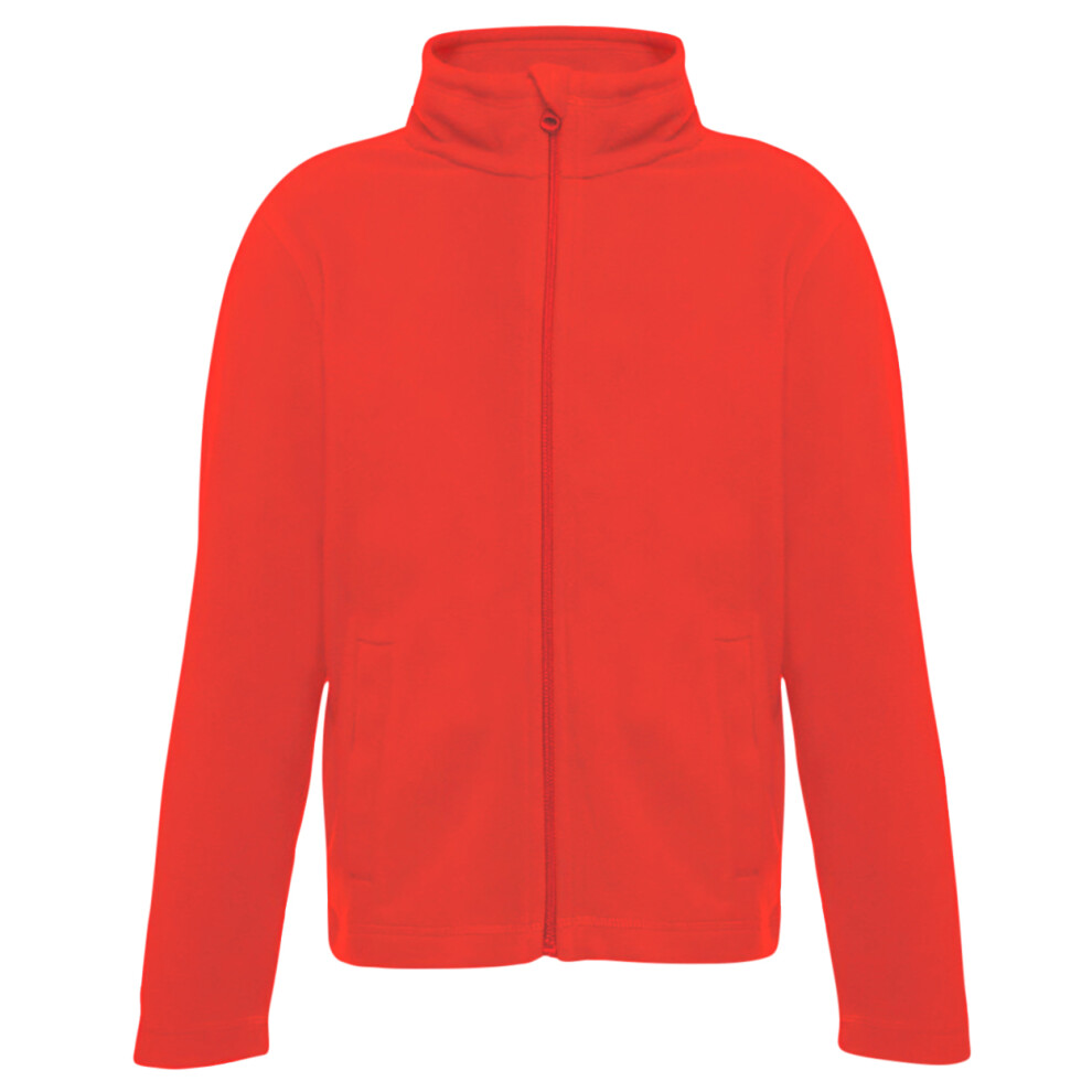 Regatta (7-8 Years, Classic Red) Childrens/Kids Brigade Ii Micro Fleece Jacket