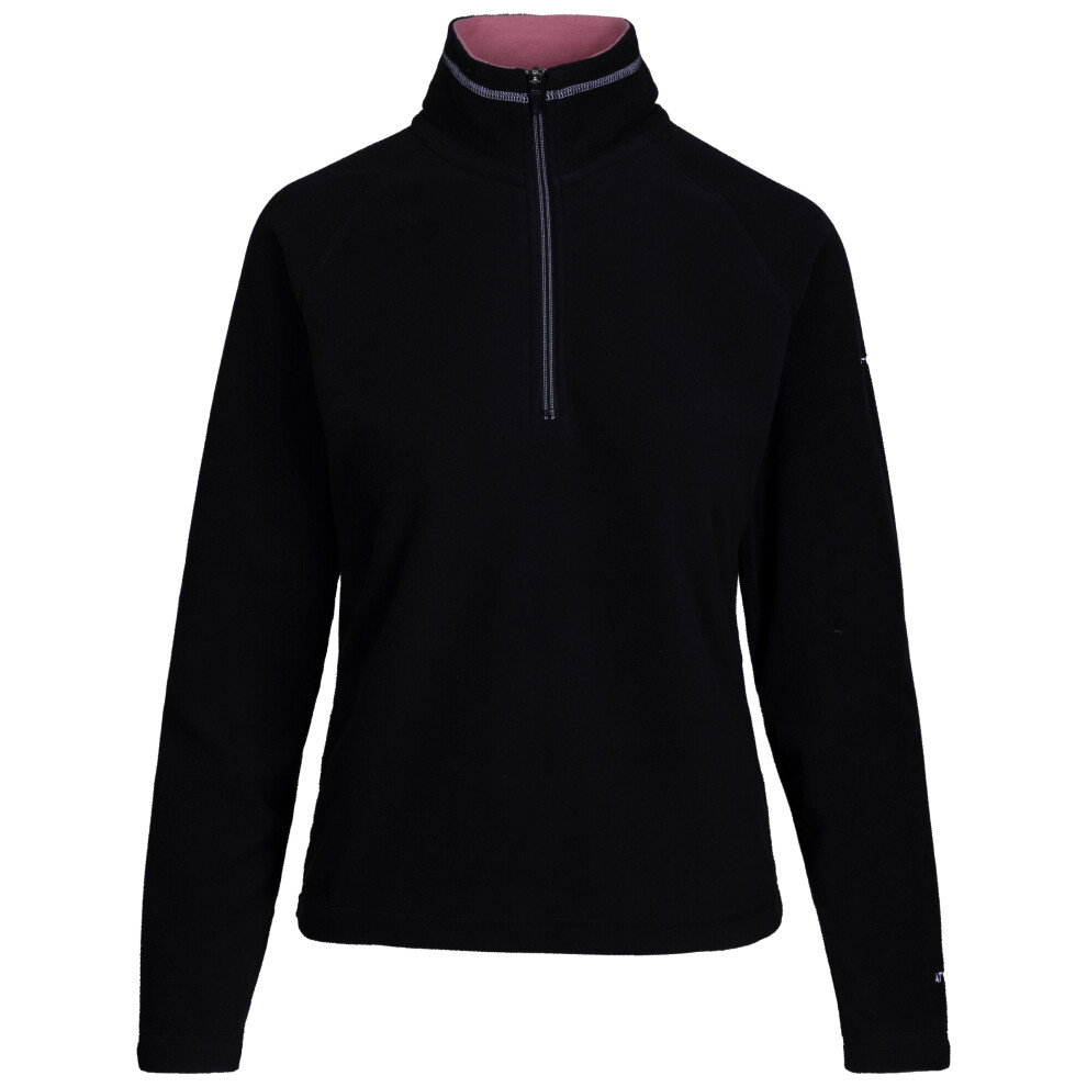 Trespass (12, Black Light Mulberry) Womens Fleece Top - Skylar - Image 3