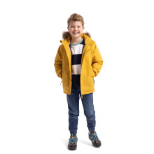 (2-3 Years, Honeybee) Trespass Kids Waterproof Padded Jacket Hood Wyald