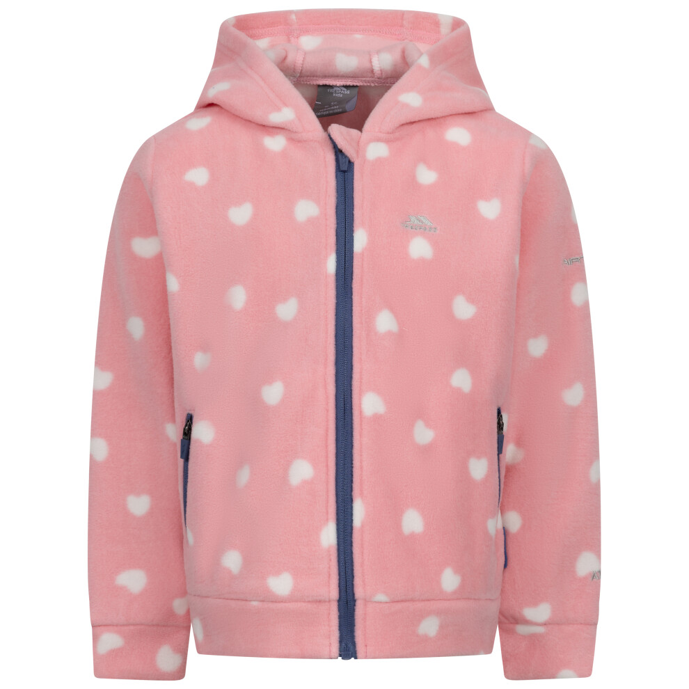 Trespass (9 Years To 10 Years, Baby Pink) Girls All Over Printed Fleece - Breigh - Image 3