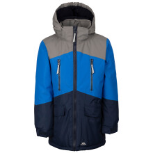 (3-4 Years, Navy Blue) Trespass Kids Waterproof Padded Jacket Hood Westere