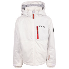 (7 years to 8 years, White) DLX Girls Water Repellent Ski Jacket - Keeya
