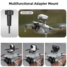 For 5 Pro Searchlight Mount Multifunctional Expansion Adapter Mount Sports Camera Bracket Drone Accessories