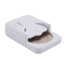 Button Battery Charger Type-C Lithium Battery Charger for LIR2032/LIR1632/LIR2025/LIR2016/LIR2032H, White,with Cable