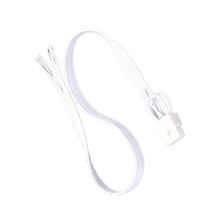 Semi-Finished Modular Cable Small 5557 3.0mm Terminal for Card 8-Pin 6+2 Ribbon Cable 60cm 5pcs