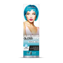 Colour-Freedom Gloss Pro 150ml Tropical Aqua Semi-Permanent Hair Colour