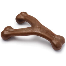 Benebone Indestructible Wishbone Dog Chew Toy for Aggressive Chewers, Long Lasting Tough Boredom Breaker for Dogs, Real Peanut Flavour