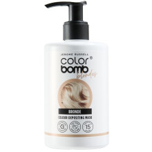 Jerome Russell BRONDE Bright Colour Bomb | Colour Depositing Hair Mask | Bronde Hair Mask | Nourishing