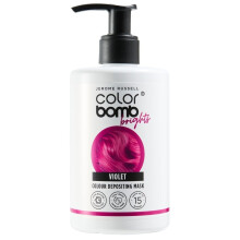 Jerome Russell VIOLET Bright Colour Bomb | Colour Depositing Hair Mask | Vibrant Colour Hair Mask | Nourishing