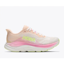 Hoka Clifton 11 Trainers Tangerine Glow/White UK 8