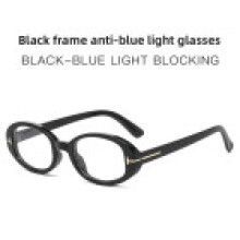 (Black)Classic Oval Sunglasses With Frame And Lens For Casual Wear Events Party