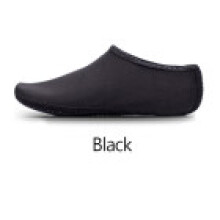 (Black,XS(30-33)Foot Length=18-19cm)Quick Dry Aqua Socks Water Shoes Beach Surfing Swim Non Slip Wetsuit Kids Adult