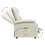 VidaXL vidaXL Massagesessel Elektrisch Creme Samt 7