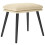 VidaXL vidaXL Relaxsessel mit Hocker Creme Stoff 8