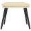 VidaXL vidaXL Relaxsessel mit Hocker Creme Stoff 9