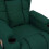 VidaXL vidaXL Elektrischer Massagesessel Dunkelgrün Stoff 6
