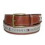 Tommy Hilfiger Tommy Hilfiger Men's Leather Casual Belt with Fabric Inlay 9