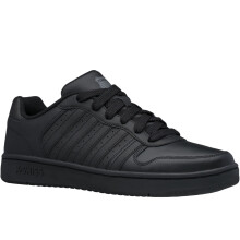 (UK 12, Black) K-Swiss Mens Court Palisades Trainers