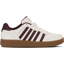 (UK 12, Bright White/Fig) K-Swiss Mens Court Palisades Trainers