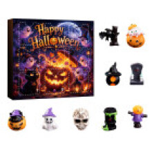 (Style 11)Halloween Resin Skeleton Ghost Pumpkin Figures Collection For Parties And Exchanges Gift