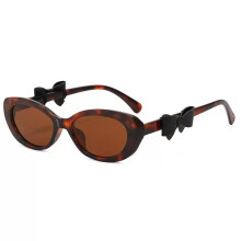 (Brown)Óculos de sol olho de gato de alta moda com Uv400 para viagem e eventos sociais presente