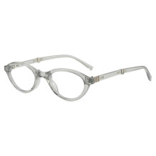 (Gray Transparent)Óculos de sol versátil olho de gato com Uv400 para esportes ao ar livre e passeios casuais
