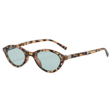 (Green Brown)Óculos de sol versátil olho de gato com Uv400 para esportes ao ar livre e passeios casuais