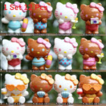 Pvc Cartoon Cat Figurine Collectible Model Blind Box Gift For Children And Play Enthusiasts