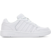 (5 UK, White/Grey) K-Swiss Womens Court Palisades Trainers