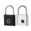 (Silver)Intelligent Fingerprint Lock Outdoor Waterproof Antitheft Intelligent Locks Electronic 2