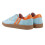 (7 UK, Light Blue/Orange) Patrick Mens Monaco Suede Cupsole Trainers 2