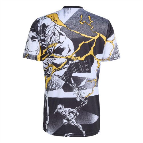 Marvel (L, White/Black) Marvel Mens Real Madrid CF T-Shirt 1