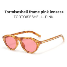 (Orange )Óculos de sol minimalista com Uv400 para streetwear e looks casuais da moda