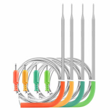 Replace Meat Probes Original Probes for Inkbird Digital BBQ Thermometer IBBQ-4T