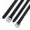 (56in, Black) Hy Stirrup Leathers (One Pair) 2