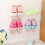 Wall Shoe Mounted Rack Nonpiercing Waterproof Plastic Organizer Entryway Bathroom For 7