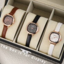 (Multi Color) Quartz Fashion Wristwatch For Women With Alloy Case Design Decorative And