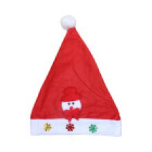 (Snowman adult) Led Hat Christmas Christmas Hats Caps For Adults Kids Decorative Flannel Cute
