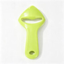 (Green) Citrus Fruit Plastic Peeler With Sharp Edge For Easy Orange Removal Skin Grape