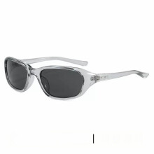 (Transparent Grey)Gafas de sol ojo de gato elegantes Uv400 gafas de sol para conducir y actuaciones escenario