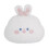 (White Rabbit) Rabbit Bear Plush Cushion Large Soft Cartoon Backrest For Office Sofa Comfort 1