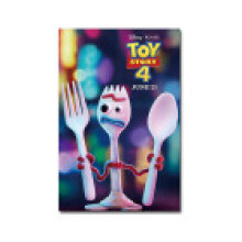 (D, 20x30cm) New 5 Styles Toy Story 4 Art Poster Movie Film Print Silk Decor Posters Home