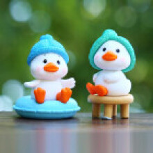 Duck Pvc Cute Decor With Visual And Emotional Growth For Children Toy Lovers And