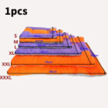(L) Pattern Pet Striped Bed Cushion Mat Pad Dog Cat Supplies Gift Comfortable Soft