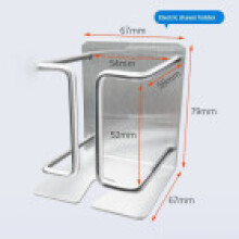 (Stand) Shaver Wall Electric Mounted Self Adhesive Stainless Steel Holder Bathroom Shaver