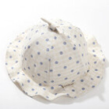 (Blue) Baby Sun Protection Hat With Curved Brim And Breathable Fabric For Gift Kids