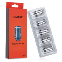 Für Smok Vape Ersatz Stift 22 Tank Nicr Coil 03 Ω Ohm Dual 5 Stück Posten Kern