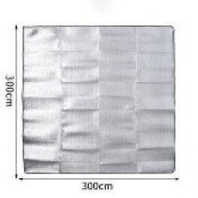 (300cm) Camping Eva Material Ground Mat With Reflective Aluminum Layer Use Outdoor For